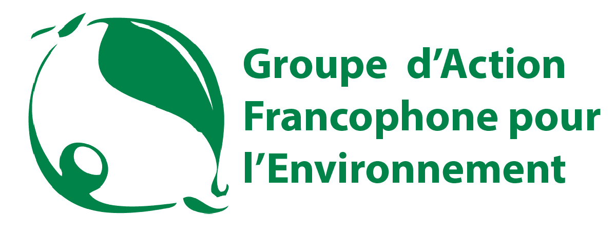 Logo - Groupe d'action Francophone pour l'Environnement